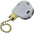 HQRP Switch 3Speed 4Wire Ceiling Fan Pull Chain Control Ceiling Fan