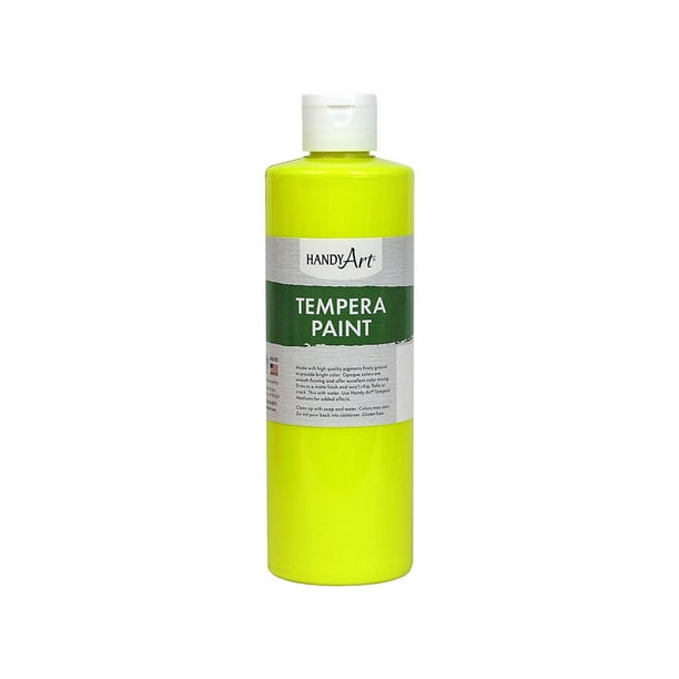 Tempera Paint 16oz FL Yellow
