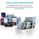 thumbnail image 4 of Charging Station for Multiple Devices, MSTJRY 5 Port Multi USB-A Charger Station with Power Switch Designed for iPhone iPad Cell Phone Tablets (White, 6 Mixed Short Cables Included), 4 of 5