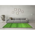 thumbnail image 3 of Ahgly Company Indoor Square Abstract Green Modern Area Rugs, 6' Square, 3 of 4
