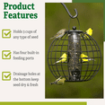 thumbnail image 6 of Mixed Seed Globe Cage Feeder, 6 of 6
