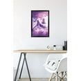 thumbnail image 6 of James Booker - Kitty Cat Riding On Space Galaxy Unicorn Wall Poster, 14.725" x 22.375" Framed, 6 of 6
