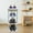 H, variant on Dvkptbk Multi Layer Shoe Rack Household Small Shoe Cabinet Economic Dormitory Door Shoe Rack Installation Folding Shoe Cabinet