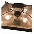 thumbnail image 2 of Meyda Tiffany 163904 Mission Prime 4 Light 33" Wide Semi-Flush Ceiling Fixture - Custom, 2 of 7
