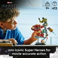 thumbnail image 4 of LEGO Marvel Epic Battle: Hulkbuster vs. The Hulk Building Toy for Boys & Girls - Avengers: Age of Ultron Display & Play Set W/2 Minifigures for Kids, Ages 9+ - Gift Idea for Birthdays - 76343, 4 of 8