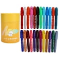 thumbnail image 2 of Rotatable Crayons, Drawing Rotatable Crayons Rotatable Body Be Applicable Makes Easy Clean Use Lit Life  For Graffiti Painting 24-Color, 2 of 8