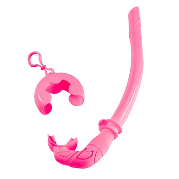 Soidarity Tubos de esnórquel plegables de silicona Snorkel Diving Accessories Underwater Professional Universal Snorkels Red Deportes acuáticos Rojo