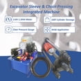 thumbnail image 4 of 100T Crawler Pin Dismantling Machine Electric-Manual Chain & Bushing Press for Excavator Maintenance, 4 of 14