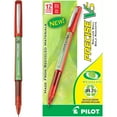 thumbnail image 4 of Precise V5 BeGreen Rollerball Pen Stick Extra-Fine 0.5 mm Red Ink Red Barrel Dozen 26302, 4 of 4
