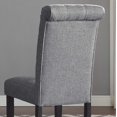 thumbnail image 4 of Upholstered Dining Chairs Set of 2, High Seat Back Dining Chair with Solid Wood Legs, 4 of 5