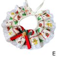 thumbnail image 1 of TQEHS Babero ajustable para mascotas con lazo navideño creativo para perros y gatos, 1 of 6