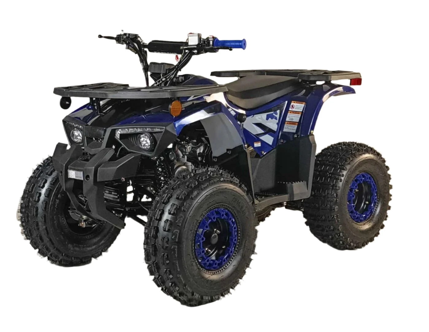 HHH Brand New 125cc ATV with Automatic Transmission w/Reverse, LED Headlights, Electric Start, Big 19"/18" Tires-Tree Camo