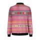 thumbnail image 5 of Chaquetas y abrigos casuales sin capucha de manga larga para mujer Sudadera holgada de manga larga con cremallera Chaqueta informal de béisbol de punto grueso Chaqueta de poliéster para mujer, 5 of 5