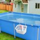 thumbnail image 5 of Cesta de almacenamiento para piscina | Accesorios para piscinas elevadas | Porta juguetes y bebidas de gran capacidad para piscinas con estructura | Blanco o beige | Organizador para baño y cocina, 5 of 7