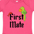 thumbnail image 4 of Inktastic First Mate pirate with parrot and bandanna Boys or Girls Baby Bodysuit, 4 of 5