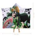 thumbnail image 2 of My Hero Academia Wearable Blanket Cloak Arctic Velvet Hooded Blanket Soft Fuzzy Hoodie Blanket Cape for Adults Kids 50"x60", 2 of 8