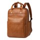 thumbnail image 2 of Bolso mochila de moda femenina, mochila de gran capacidad de cuero PU con diseño impermeable y ligero para trabajo, estudios y viajes, 2 of 6