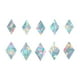 thumbnail image 3 of Pegatinas de ventana de arco iris, adornos para ventana, decoración de puertas correderas, pegatinas de ventana anticolisión reutilizables, pegatinas 10 piezas Macarena Se aferra a la ventana, 3 of 6