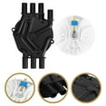 thumbnail image 1 of Raindrops 1Set Ignition Distributor Cap and Rotor Kit Black Heavy Duty for Vehicle Use, 1 of 8