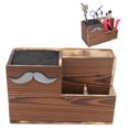 thumbnail image 4 of Hair Cutting Scissors Rack, Large-capacity Wooden Barber Scissors Holder  For Hair Salon For Home, 4 of 8