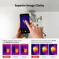 thumbnail image 3 of Mini Thermal Camera, 256 x 192 IR Resolution, Thermal Imaging Camera, 25Hz Rate Infrared ,Easy to Use, 3 of 5