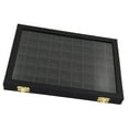 thumbnail image 6 of 54 Section Mini Grids Clear Crystal Jewelry Display Box Tray Case Home Organizer Black, 6 of 7
