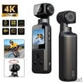 thumbnail image 6 of K1 4K WiFi Action Camera, 2.0" Screen Ultra HD Pocket Sports Cam, 270° Rotatable Lens, Waterproof Case, 1000mAh For Vlogging, Cycling, Handheld Adventure​,5K,16G, 6 of 22