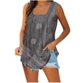 thumbnail image 2 of Birdeem T-Shirt Sans Manches pour Femmes, Ample, 2 of 12