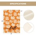 thumbnail image 5 of diyeu Fall Garden Flag 12x18 Inch Double Sided Outside, Rustic Autumn Pumpkins Seasonal Yard Outdoor Flag, 5 of 6