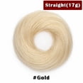 thumbnail image 2 of SEGO Messy Human Hair Bun Extensions Straight/Curly Hair Bun Hairpiece for Updo Style Chignon for Women Donut Ponytail, 2 of 8