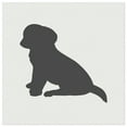 thumbnail image 1 of Puppy Dog Sitting Solid DIY Cookie Wall Craft Stencil - 7.0 Inch, 1 of 5