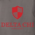 thumbnail image 3 of CafePress - Delta Chi Vertical Red Logo T Shirt - Womens Comfort Colors® Shirt, 3 of 4