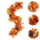 thumbnail image 4 of Guirnalda de hojas de arce otoñales, girasoles artificiales, calabaza, decoración de otoño, 4 of 8