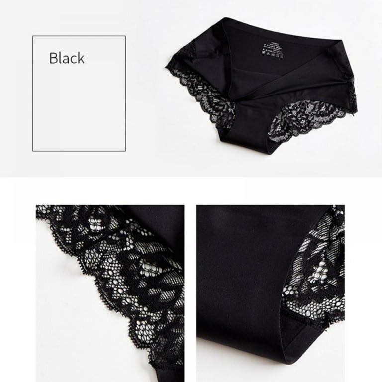 Buy Amori Women's Bikini Panties Soft Lace Cheeky No Panty Line Bikini  Underwear Seamless Briefs 6-Pack Online at desertcartSeychelles