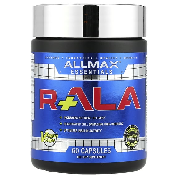 ALLMAX Nutrition, R Alpha Lipoic Acid (Max Potency R ALA), 150 mg, 60 Capsules