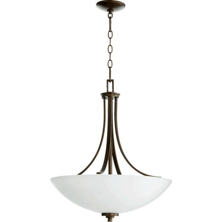 

Pendants 4 Light With Oiled Bronze Finish Medium Base Bulb Type 20 inch 300 Watts