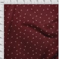 thumbnail image 4 of oneOone Cotton Cambric Maroon Fabric Floral Ditsy Sewing Fabric By The Yard Printed Diy Clothing Sewing Supplies 56 Inch Wide, 4 of 4