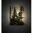 thumbnail image 2 of Meyda Tiffany 31655 Moose 11" Wide 1 Light Wall Washer - Copper, 2 of 2