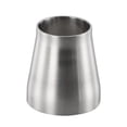 thumbnail image 3 of 1" 2" 3" Sanitary pipe fitting Weld Welding Reducer Stainless Steel 316 Adapter, 3 of 8