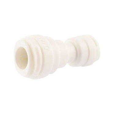 SharkBite Push to Connect 3/8 in. PTC X 1/4 in. D PTC Polypropylene Coupling