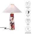 thumbnail image 3 of Nera Table Lamp in Red, 3 of 10