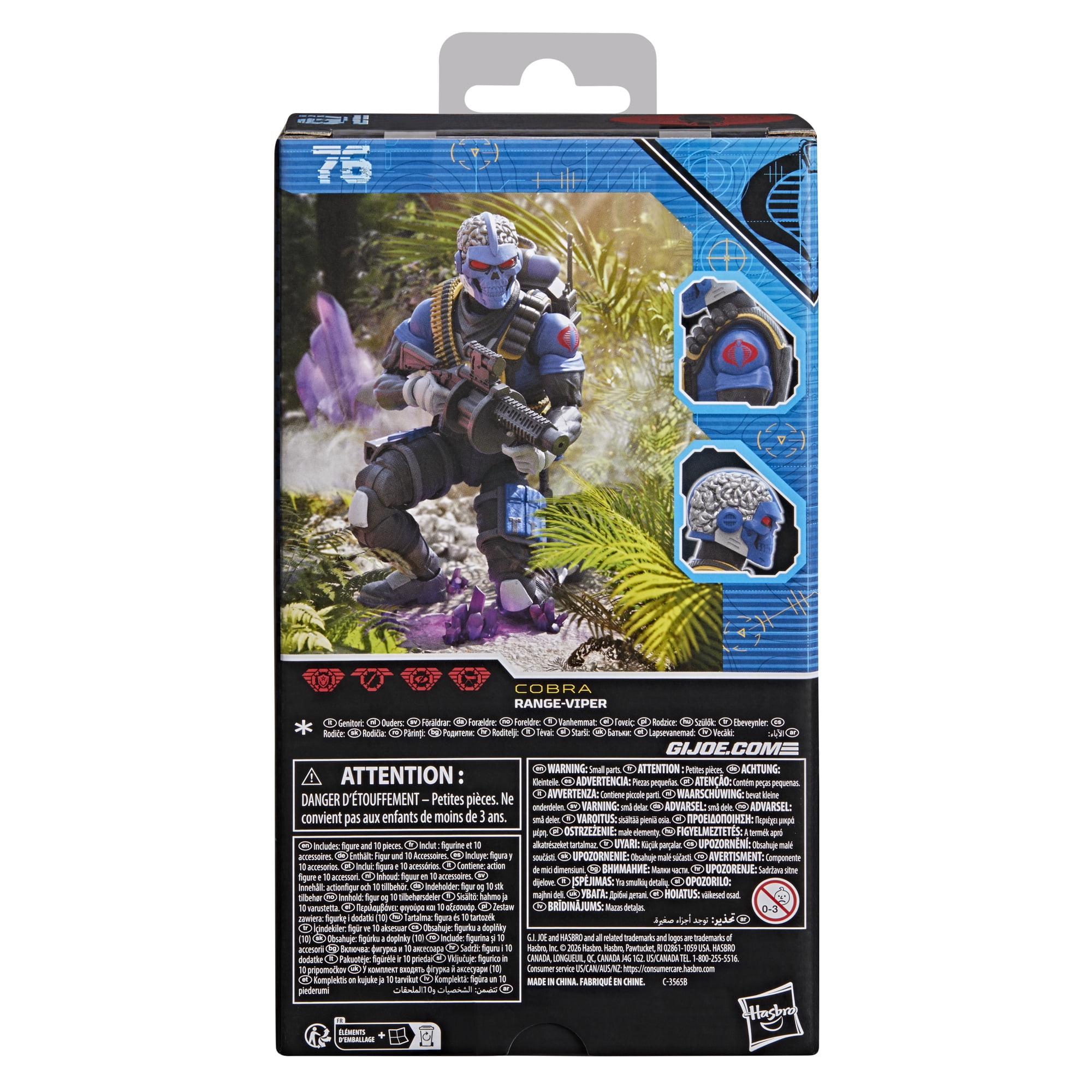 G.I. Joe Classified Series 76, Range-Viper, 6 Inch Action Figure
