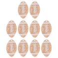 thumbnail image 1 of KAKOWELY 10 piezas de dijes de pelotas deportivas, dijes de rugby, dijes acrílicos, dijes para hacer joyas, 1 of 5