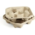 thumbnail image 5 of Drink Cup Carriers Disposable , 4 Cup Holders (300 Pack) Coffee Cups Trays , Paper Cardboard Holder for Delivery, 5 of 8