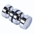 thumbnail image 2 of 2 Pcs, Poignée de Porte en Acier Inoxydable, Argent, 2 of 3