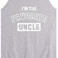 thumbnail image 2 of Instant Message - I'm Favorite Uncle - Men's Jersey Tank, 2 of 5
