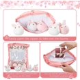 thumbnail image 3 of Linda almohada de felpa Kawaii decoración de la habitación almohada extraíble juguetes de peluche mullidos cerezo en flor conejitos gatos gatitos perro dinosaurio regalos creativos, 3 of 5