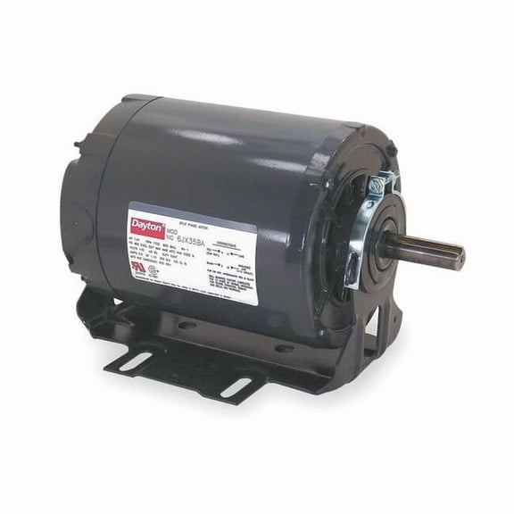 Dayton 50 Hz Motor,1/2 HP,1425,110/220,56,ODP 6XH83BA