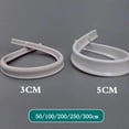 thumbnail image 5 of GLFSIL 50-300cm Rubber Silicone Shower Barrier Water Stopper Bathroom Waterproof Strip, 5 of 5