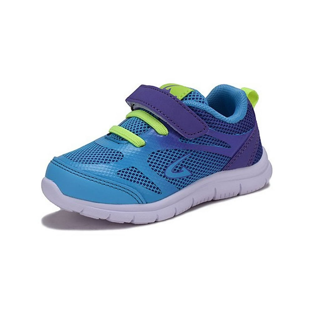 Geers Girls' Sneaker Toddler Shoes Tennis Kid Shoe White & Aqua